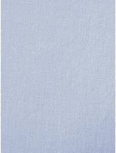 Lenjerie de pat din in și bumbac Westwing Collection, 200 x 200 cm, albastru