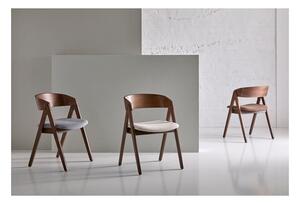 Set 2 scaune cu tapițerie maro sømcasa Rina