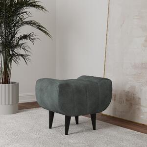 Taburet haaus Atlas, Menta, Stofa, 60 x 40 x 47 cm