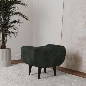 Taburet haaus Atlas, Verde Inchis, 60 x 40 x 47 cm