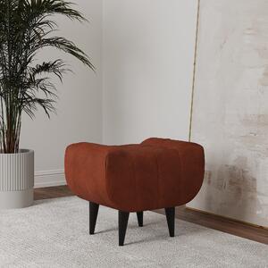 Taburet haaus Atlas, Caramel, Stofa, 60 x 40 x 47 cm