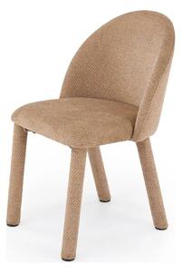 Scaun K598, stofa maro, 51x56x83 cm