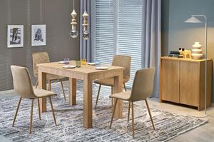 Masa extensibila GIZMO, stejar artisan, PAL laminat, 120/160x75x79 cm