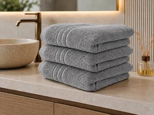 Prosop de corp Classic gri deschis 70 x 140 cm, 100% bumbac