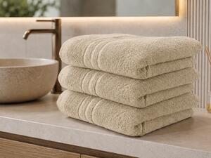 Prosop de corp Classic crem 70 x 140 cm, 100% bumbac