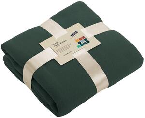Pătură din fleece 130x170 cm JN950 - Închisă verde | 130 x 170 cm