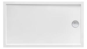 Roca Granada cădiță de duș dreptunghiulară 140x90 cm alb A276345000
