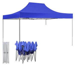 Pavilion pliant 2,9x4,25m-albastru