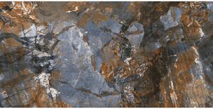 Gresie exterior / interior porțelanată Cenefa Azul High Glossy rectificată 60x120 cm
