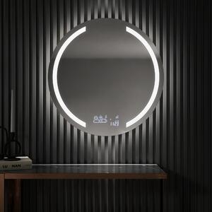 Oglindă rotundă de baie cu iluminare LED97