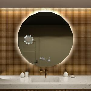 Oglindă rotundă de baie cu iluminare LED113