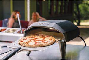 Cuptor pizza cu gaz Ooni Koda 12 oțel 62x39 cm argintiu/negru compact cu sistem de siguranță pentru ardere și aprindere instantanee cu gaz