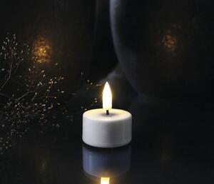 Set 2 lumânări LED Lafiora H 6 cm, alb cald