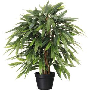 Plantă artificială Ficus plângător H 80 cm verde