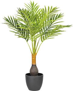 Palmier artificial Howea kentia H 70 cm verde/ negru