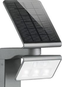 Stâlp solar cu LED Steinel XSolar 150 lumeni 3000K 117,8cm, senzor de mișcare, aluminiu antracit