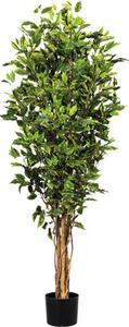 Plantă artificială Ficus benjamina în ghiveci H 150 cm 1056 frunze verde