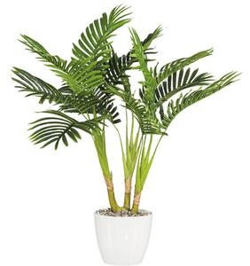 Palmier artificial Howea kentia H 70 cm verde/ alb