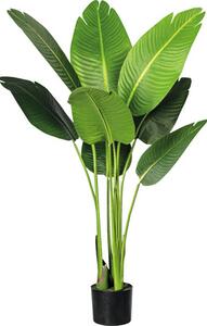 Plantă artificială Sterlitzia nicolai în ghiveci H 120 cm verde