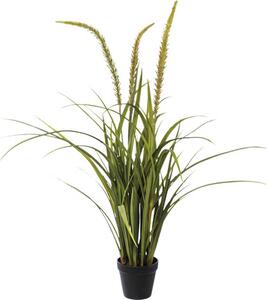 Plantă artificială Iarbă Miscanthus H 90 cm verde