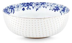 Bol din porțelan, Pip Studio, White, 20 cm, colecția Royal White