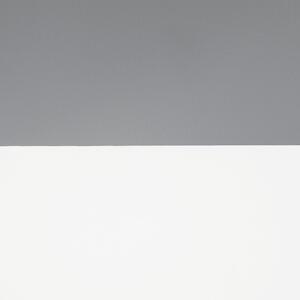 Etajeră, rafturi pentru copii, alb şi gri, 76x27x108 cm - TP277818