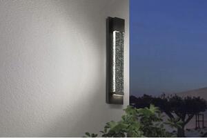 Aplică cu LED integrat Villagrazia 2x3,3W 680 lumeni, pentru exterior IP44, negru, 40 cm