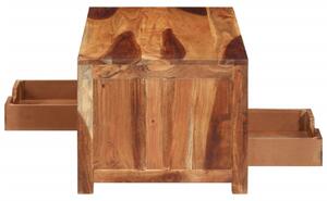 Măsuță de cafea, 84x49x40 cm, lemn masiv de acacia