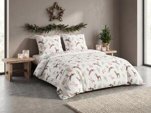 Lenjerie de pat din bumbac Renforce ROXY NOEL verde deschis Dimensiune lenjerie de pat: 80 x 80 cm | 135 x 200 cm