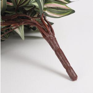 Plantă artificială, Tradescantia, înălțime 15 cm, verde