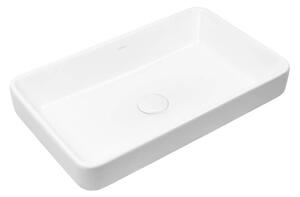 Oltens Fossa lavoar 55x34 cm dreptunghiular de blat alb luciu 40801000