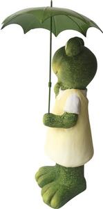 Broască cu umbrelă verde 19,8x18,6x46,8 cm