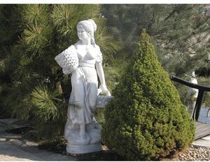 Statuie decorativă Dona H 136 cm alb