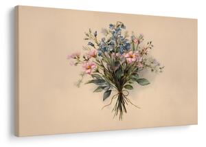 Tablou buchet de flori delicate