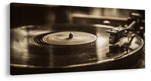 Tablou disc de gramofon vintage