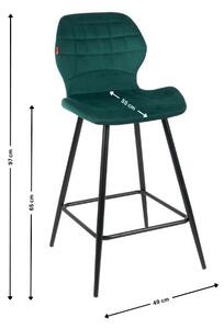 Scaun Bar KJC280 Verde