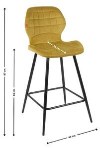 Scaun Bar KJC280 Mustar
