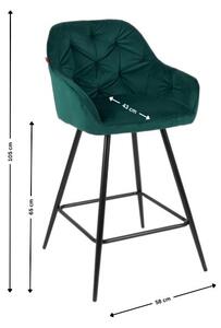 Scaun Bar KJC275 Verde