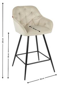 Scaun Bar KJC275 Bej