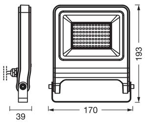 Osram - Proiector LED ENDURA, 50W, 230V, 3000K, IP65