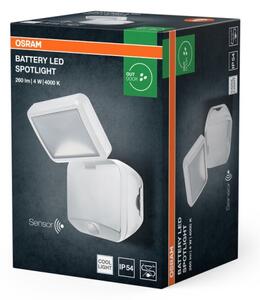 Osram - Proiector LED exterior de perete cu senzor BATTERY LED/4W/4xD IP54