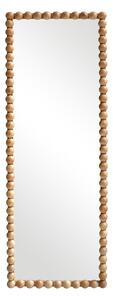 Oglinda cu lemn Ledalo, Pako World, Natural, 45x4.5x130 cm
