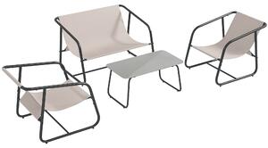 Outsunny Set de Mobilier de Gradina, Set de Conversatie Sofa | Aosom Romania