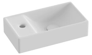 Ravak Veda lavoar 40.8x22.2 cm dreptunghiular clasică alb mat XJXLE240000