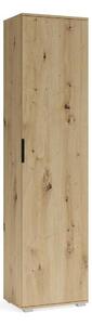 Dulap pentru hol Walker 50 cm, stejar artisan