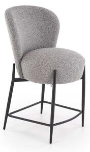 Scaun de bar Ainara, gri
