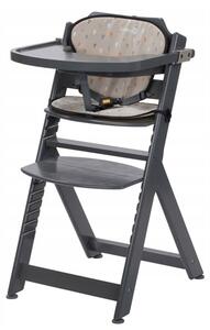 Scaun de masă din lemn în creștere pentru copii Timba Safety 1st Culoare: gri