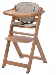 Scaun de masă din lemn în creștere pentru copii Timba Safety 1st Culoare: natural
