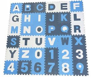 Vulpi Spumă covor de joacă Puzzle Alphabet XXL albastru