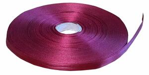 Panglica Dublu Satinata visinie 10 mm, satin 50 m